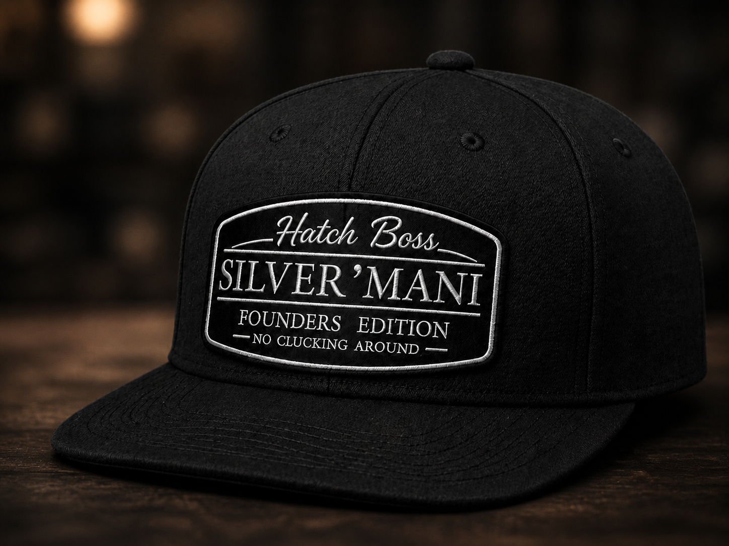Hatch Boss Silver'Mani Founders Stealth Edition