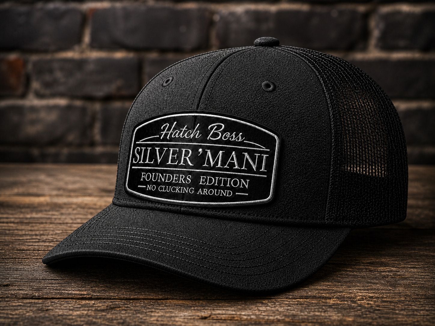 Hatch Boss Silver'Mani Founders Stealth Edition